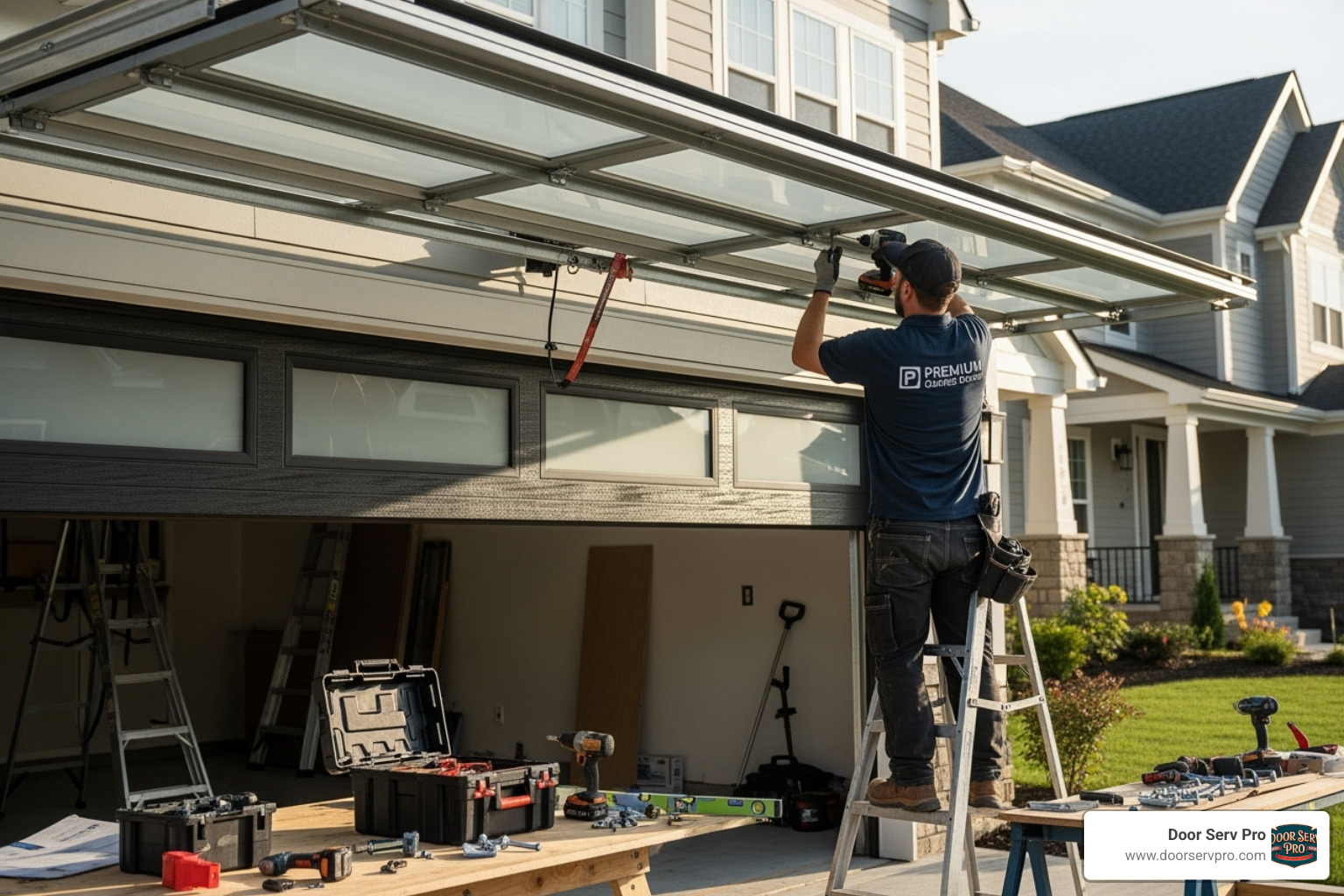 garage door installation process